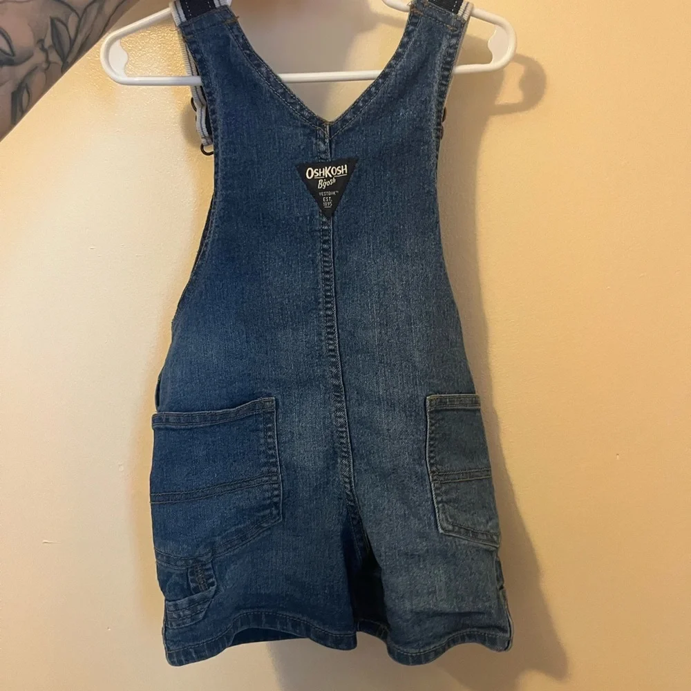 2T OshKosh Jean overall shorts